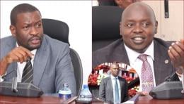 Nairobi senator reprimanded his Nandi senator for robbing Farouk Kibet in their Senate committee discussions.